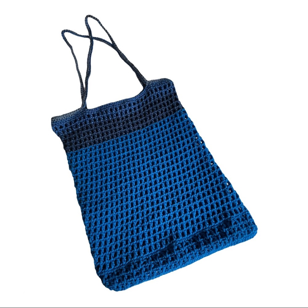 💙Crochet Mesh Tote Bag🦋